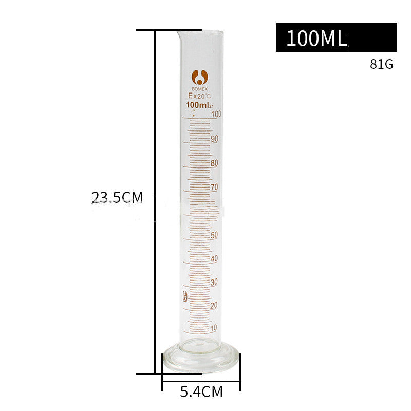 Thickened Glass Graduated Cylinder – High-Precision Chemical Measuring Cylinder for Laboratory, Oilfield & Industrial Use