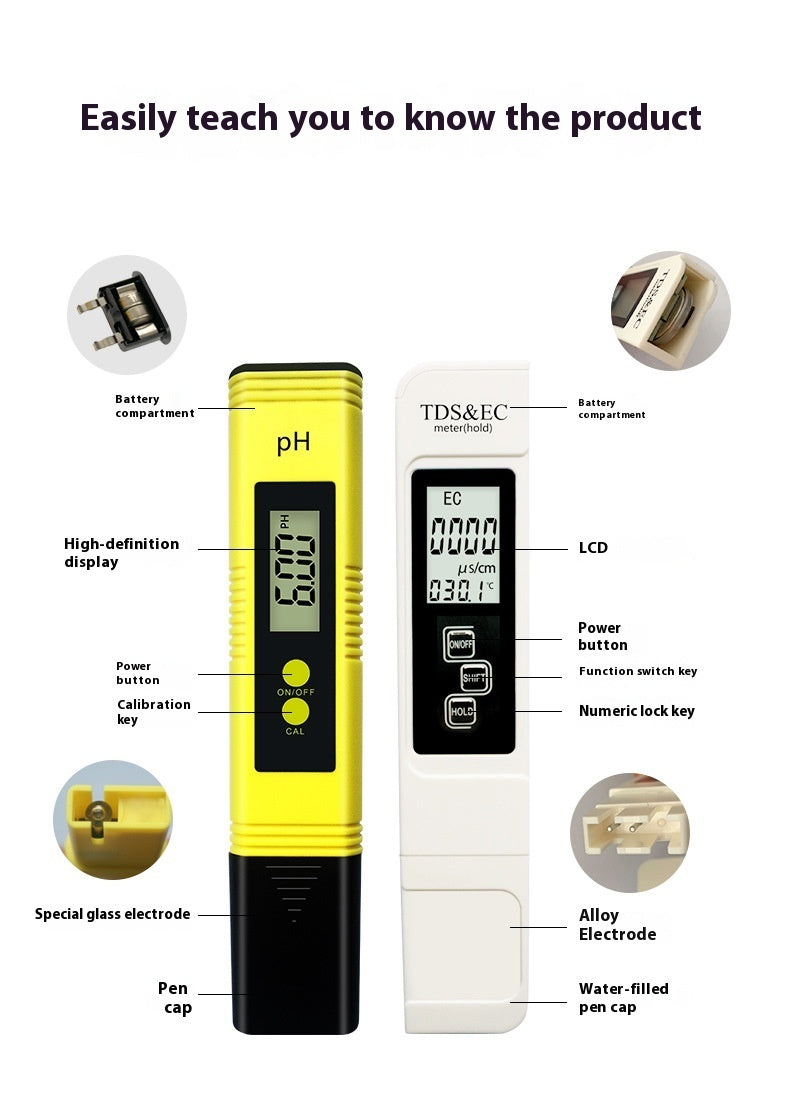 Three-in-One Soil Tester – pH, Moisture & Light Meter Pen for Laboratory, Agricultural & Environmental Analysis