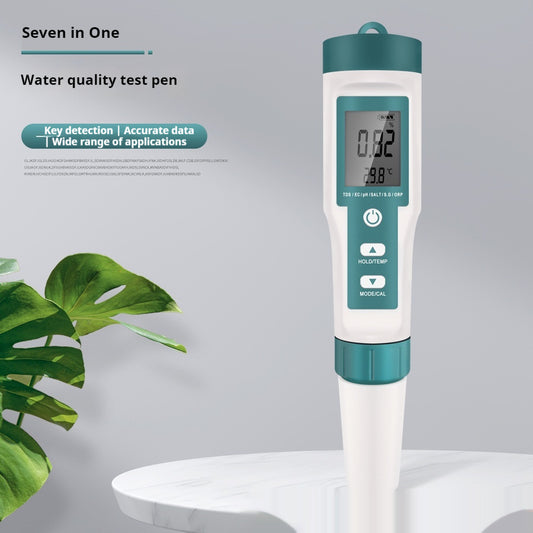 7-in-1 Water Quality Test Pen – SGORP Digital TDS & Multi-Parameter Water Analysis Meter for Lab, Oilfield & Environmental Use