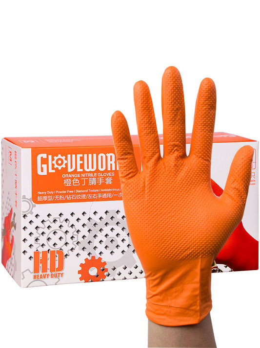 Industrial Rubber Protective Gloves – Chemical-Resistant, Anti-Slip Safety Gloves for Lab, Oilfield & Heavy-Duty Work