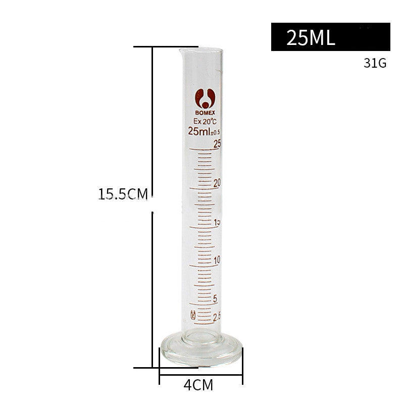 Thickened Glass Graduated Cylinder – High-Precision Chemical Measuring Cylinder for Laboratory, Oilfield & Industrial Use