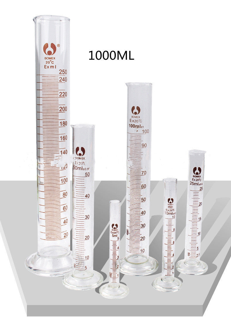 Thickened Glass Graduated Cylinder – High-Precision Chemical Measuring Cylinder for Laboratory, Oilfield & Industrial Use