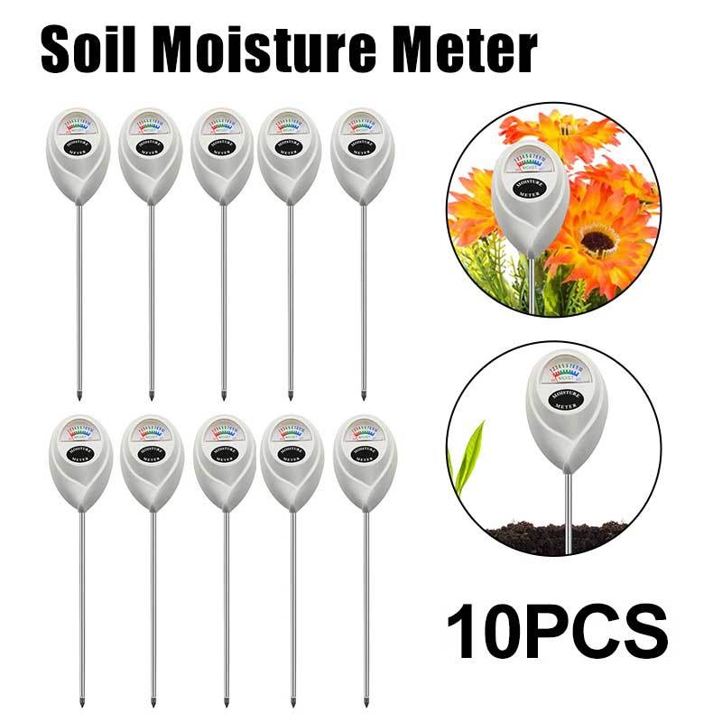 White One-in-One Soil Testing Meter – Compact pH & Moisture Sensor for Agricultural, Environmental & Industrial Soil Analysis