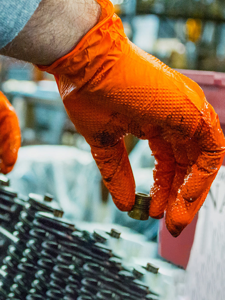 Industrial Rubber Protective Gloves – Chemical-Resistant, Anti-Slip Safety Gloves for Lab, Oilfield & Heavy-Duty Work