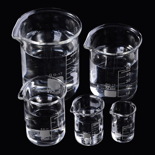 High-Temperature Resistant Laboratory Glass Beaker – Borosilicate Labware for Chemical, Oil & Gas, and Energy Applications