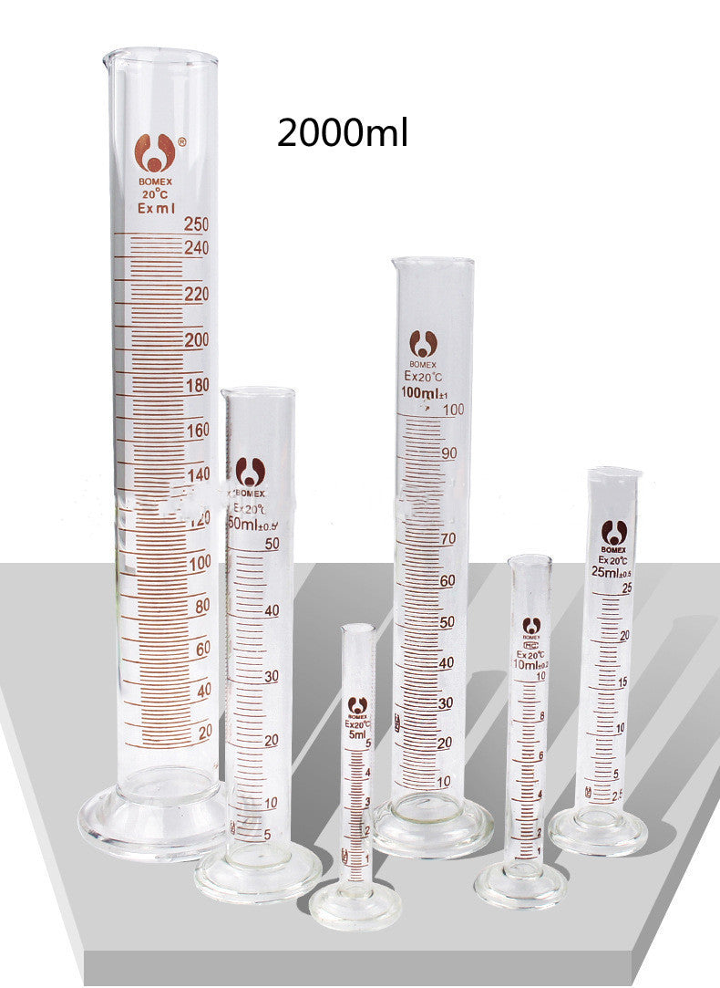 Thickened Glass Graduated Cylinder – High-Precision Chemical Measuring Cylinder for Laboratory, Oilfield & Industrial Use