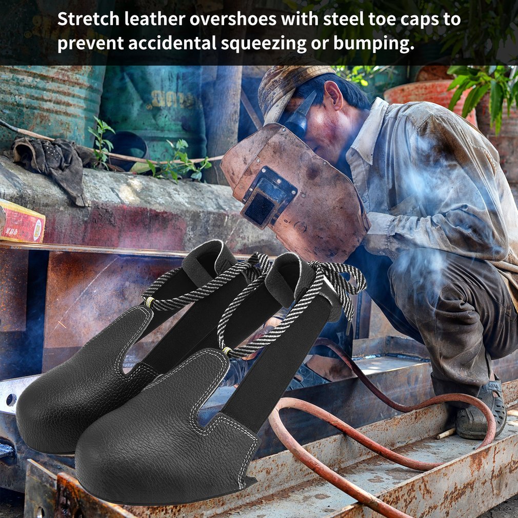 Safety Steel Toe Cap Shoes – Slip-Resistant, Impact-Proof Footwear for Lab, Oilfield & Industrial Work