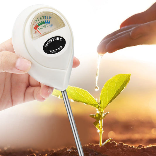White One-in-One Soil Testing Meter – Compact pH & Moisture Sensor for Agricultural, Environmental & Industrial Soil Analysis