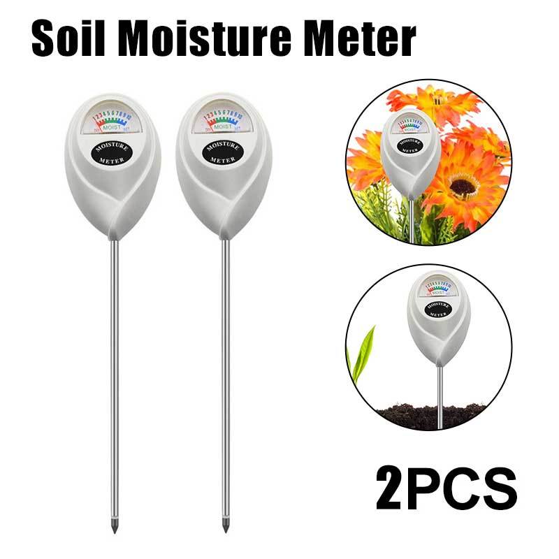 White One-in-One Soil Testing Meter – Compact pH & Moisture Sensor for Agricultural, Environmental & Industrial Soil Analysis