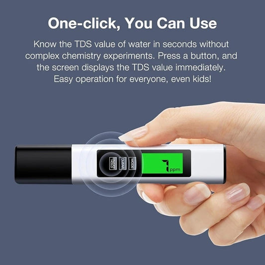 Water Quality Testing Pen – EC Conductivity Detector for Industrial, Environmental & Laboratory Water Analysis