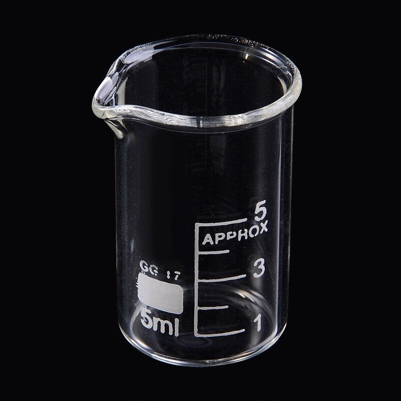 High-Temperature Resistant Laboratory Glass Beaker – Borosilicate Labware for Chemical, Oil & Gas, and Energy Applications
