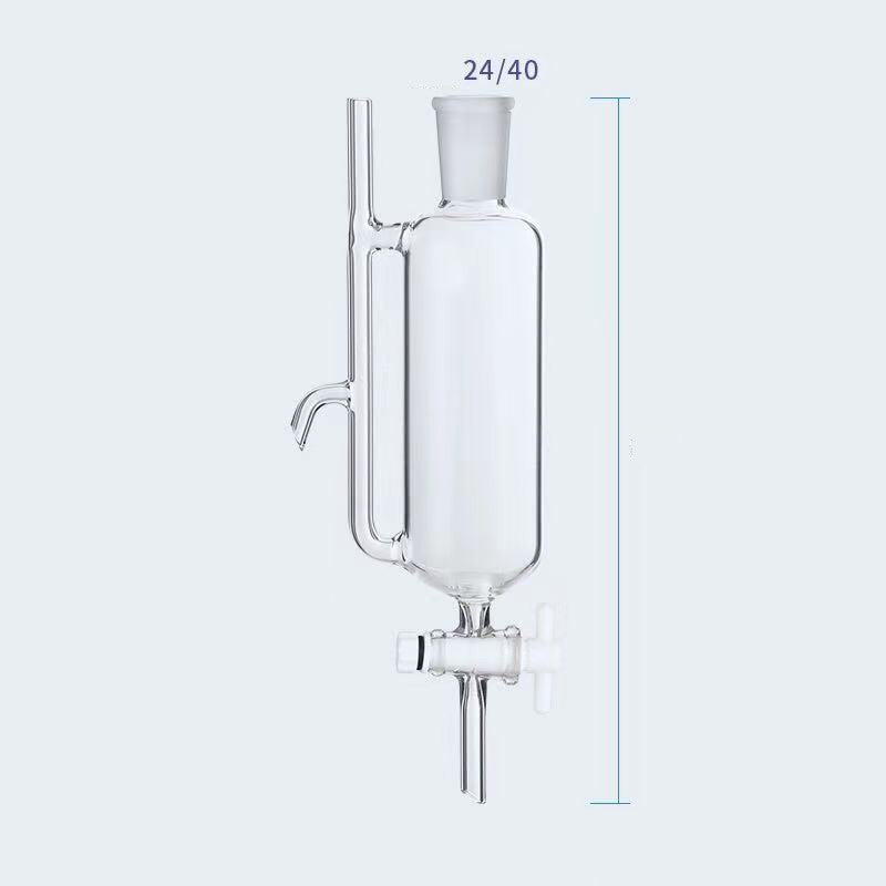 Laboratory Glass Oil-Water Separator Receiver – High-Temperature Borosilicate Glassware for Petrochemical & Environmental Analysis