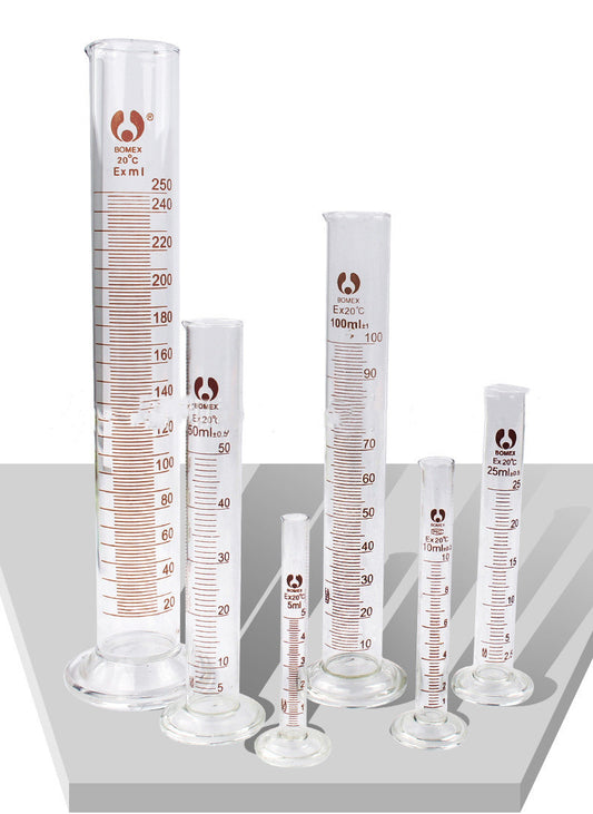 Thickened Glass Graduated Cylinder – High-Precision Chemical Measuring Cylinder for Laboratory, Oilfield & Industrial Use