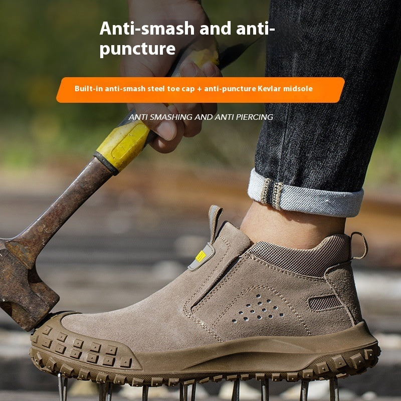 Welding Safety Work Shoes – Heat-Resistant, Steel Toe Footwear for Industrial, Lab & Oilfield Protection
