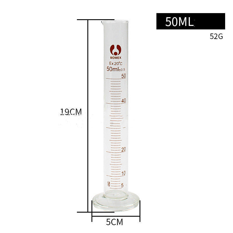 Thickened Glass Graduated Cylinder – High-Precision Chemical Measuring Cylinder for Laboratory, Oilfield & Industrial Use