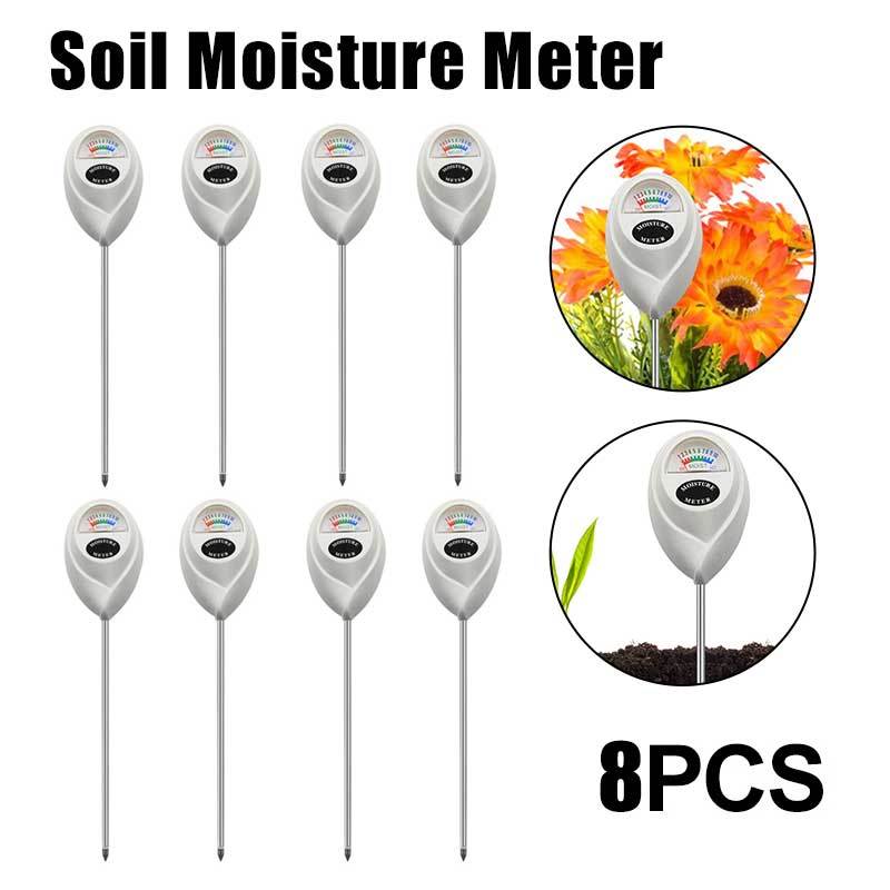 White One-in-One Soil Testing Meter – Compact pH & Moisture Sensor for Agricultural, Environmental & Industrial Soil Analysis