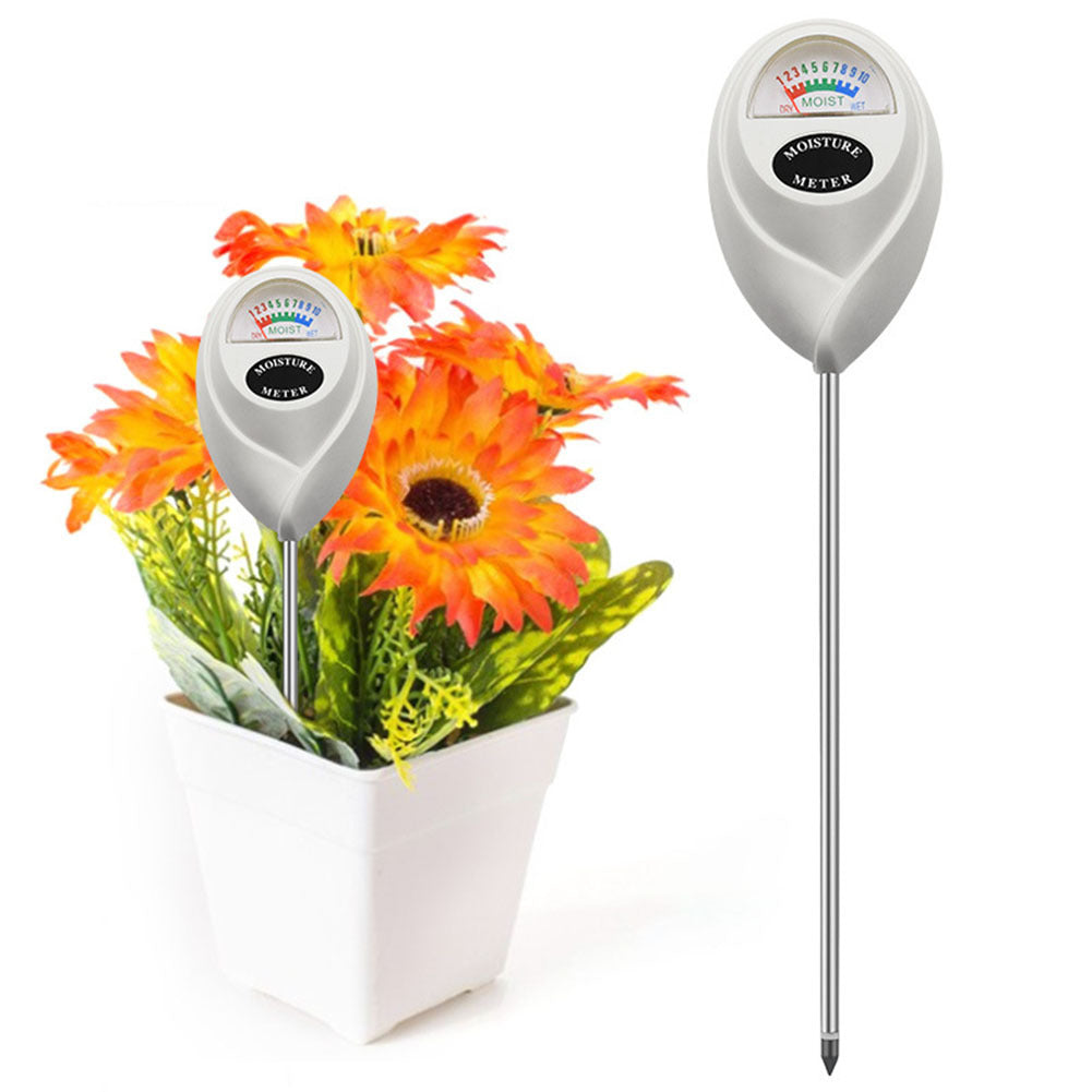 White One-in-One Soil Testing Meter – Compact pH & Moisture Sensor for Agricultural, Environmental & Industrial Soil Analysis