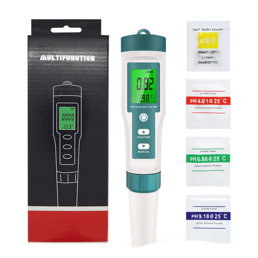 7-in-1 Water Quality Test Pen – SGORP Digital TDS & Multi-Parameter Water Analysis Meter for Lab, Oilfield & Environmental Use