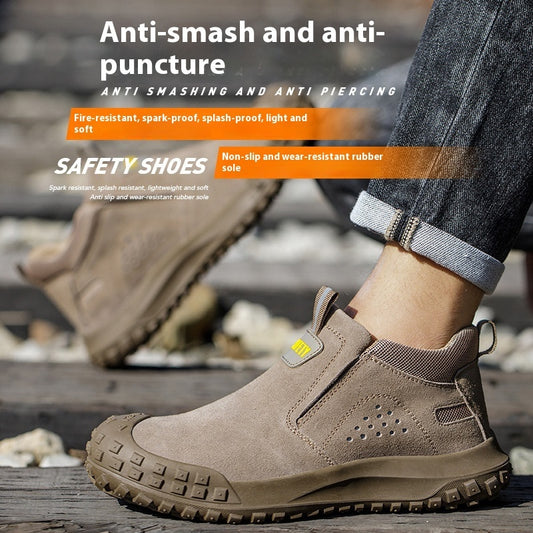 Welding Safety Work Shoes – Heat-Resistant, Steel Toe Footwear for Industrial, Lab & Oilfield Protection